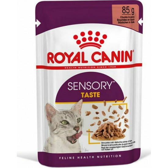 Φακελάκι Γάτας Royal Canin Sensory Taste Gravy 85gr ROYAL CANIN ΦΑΚΕΛΑΚΙΑ ΓΑΤΑΣ