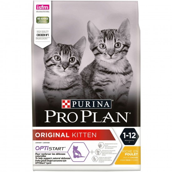 Ξηρά Τροφή Γάτας ProPlan Kitten 3kg PURINA PRO PLAN
