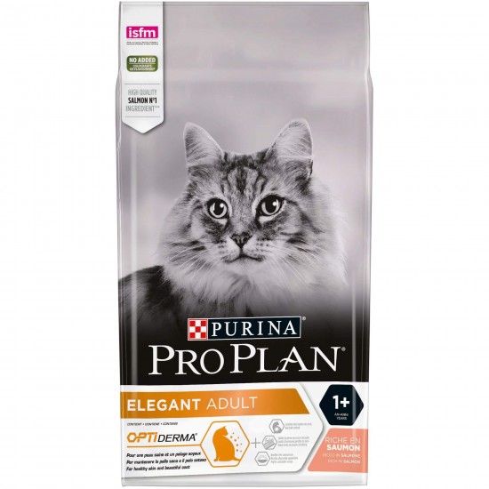 Ξηρά Τροφή Γάτας Pro Plan Elegant Adult Σολωμός 1,5kg PURINA PRO PLAN