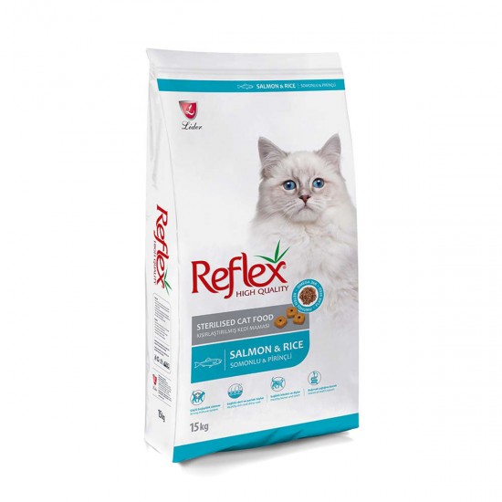 Reflex Cat Sterilised Σολομός 15kg REFLEX