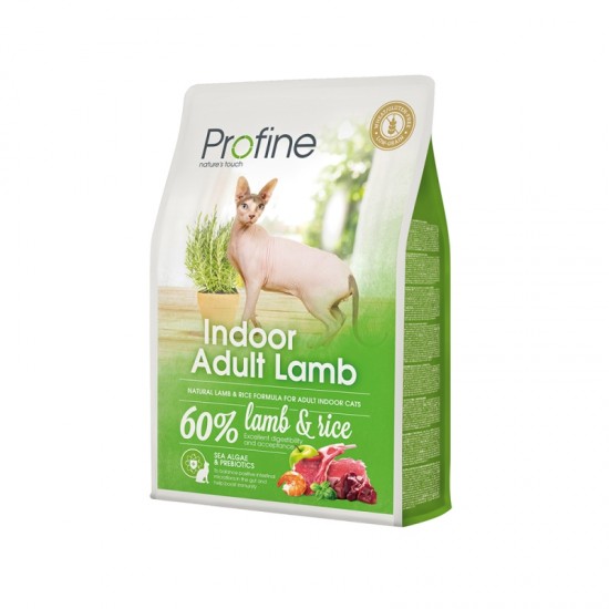 Profine Cat Indoor Adult Lamb & Rice 2kg PROFINE