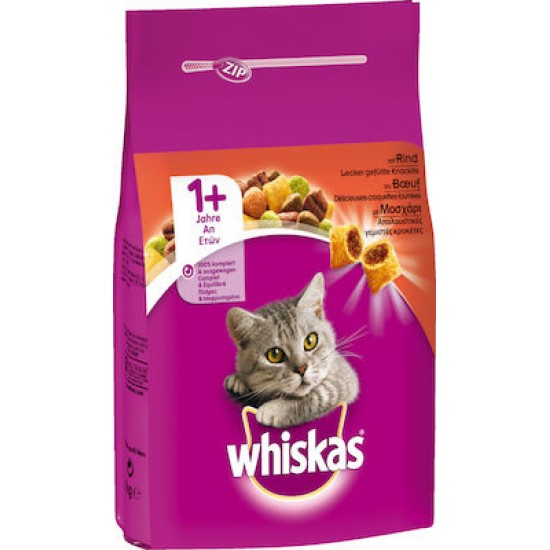 Ξηρά Τροφή Γάτας Whiskas Βοδινό 14kg WHISKAS