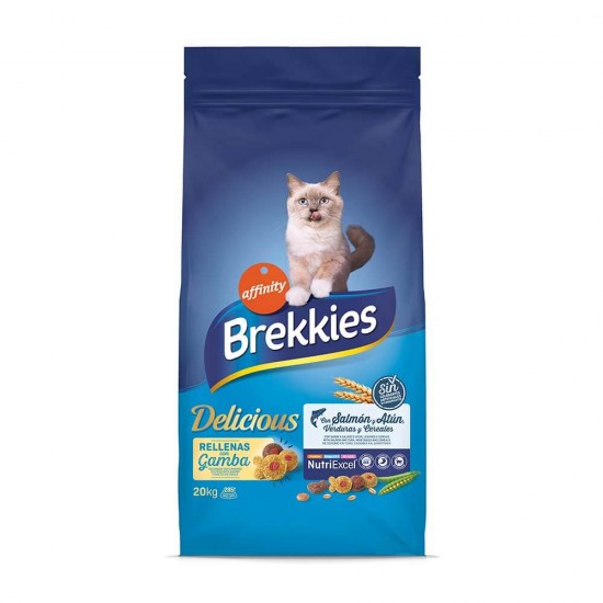 Ξηρά Τροφή Γάτας Brekkies Delice Ψάρι 20kg BREKKIES