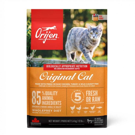 Ξηρά Τροφή Γάτας Orijen Original Cat 5,4kg ORIJEN