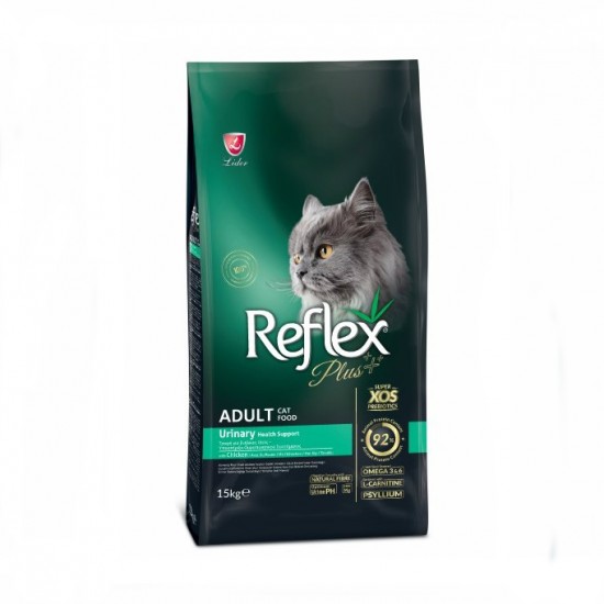 Ξηρά Τροφή Γάτας Reflex Plus Cat Urinary 15kg REFLEX
