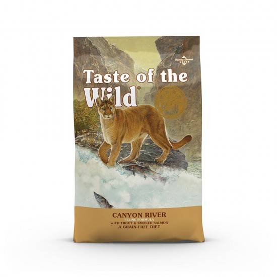 Ξηρά Τροφή Γάτας Taste of the Wild Canyon River 2kg TASTE OF THE WILD