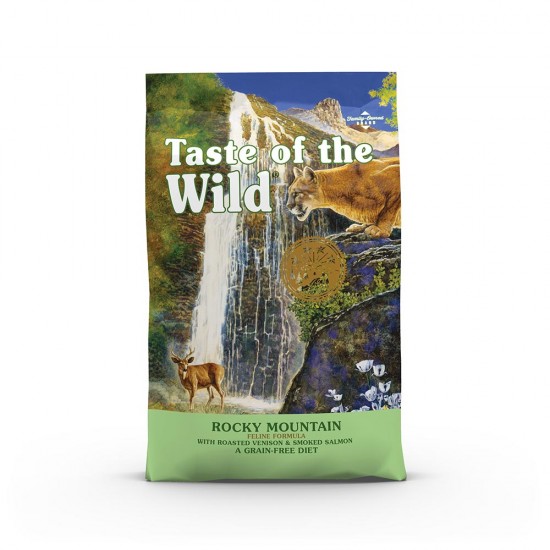 Ξηρά Τροφή Γάτας Taste of the Wild Rocky Mountain Ελάφι & Σολομός 2kg TASTE OF THE WILD