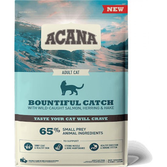 Ξηρά Τροφή Γάτας Acana Bountiful Catch 4,5kg ACANA ΓΑΤΑΣ