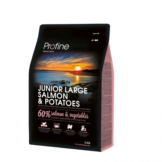 Profine Dog Junior Large Salmon & Potatoes 3kg PROFINE