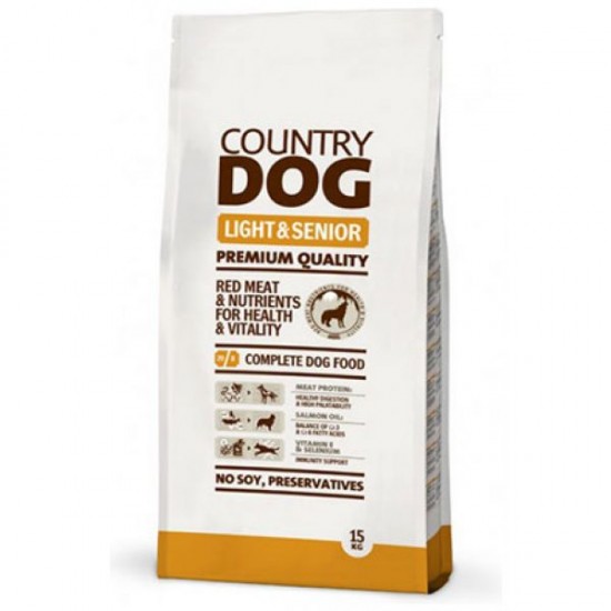 Country Dog Light & Senior 15kg COUNTRY DOG