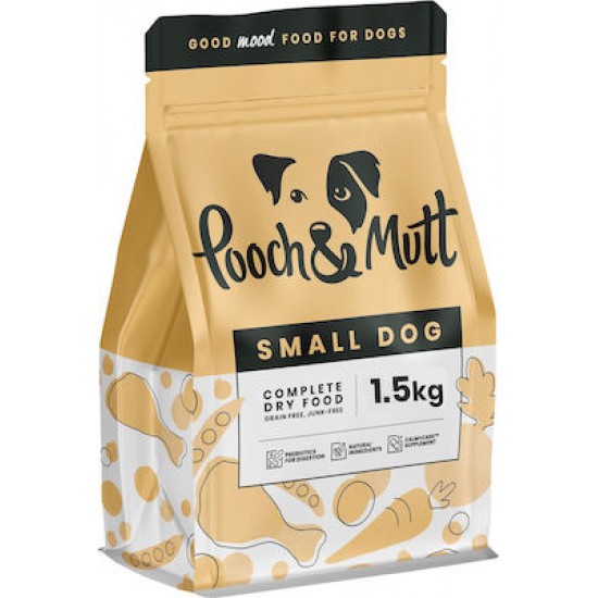 Pooch and Mutt Dog Κοτόπουλο Small Dog Superfoods 1,5kg POOCH & MUTT ΣΚΥΛΟΥ