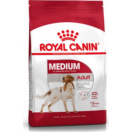 Royal Canin Medium Adult 10kg  ROYAL CANIN ΣΚΥΛΟΥ