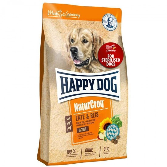 Happy Dog NaturCroc Adult Duck & Rice 11kg ΕCONOMY PET FOOD ΣΚΥΛΟΥ