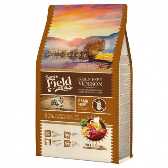 Sam`s Field Grain Free Venison 2,5kg SAM'S FIELD