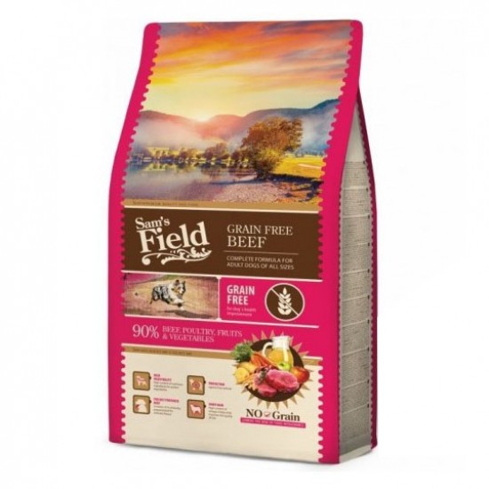 Sam`s Field Grain Free Angus Beef 2,5kg SAM'S FIELD