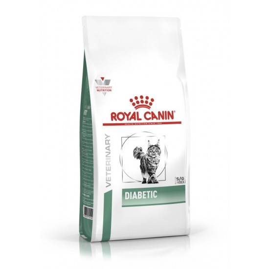 Ξηρά Φαρμακευτική Γάτας Royal Canin Diabetic 1,5kg ROYAL CANIN 