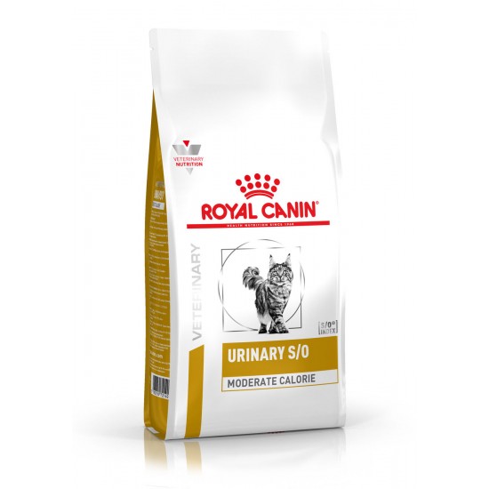 Ξηρά Φαρμακευτική Γάτας Royal Canin Urinary S/O Moderate Calories 1,5kg ROYAL CANIN 