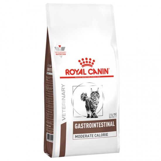 Ξηρά Φαρμακευτική Γάτας Royal Canin Gastrointestinal Moderate Calories 2kg  ROYAL CANIN 