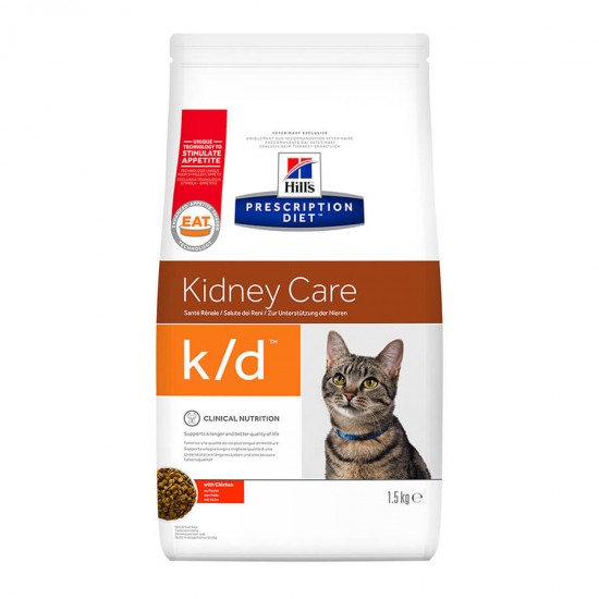 Hill`s Prescription Diet k/d Cat 1,5kg HILL'S PRESCRIPTION DIET
