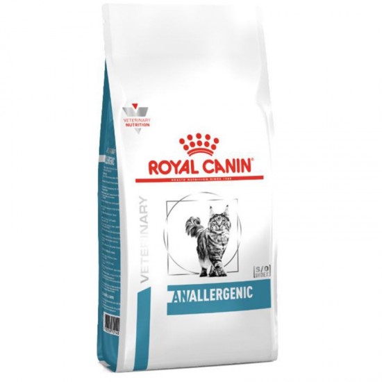 Ξηρά Φαρμακευτική Γάτας Royal Canin Anallergenic 2kg ROYAL CANIN 