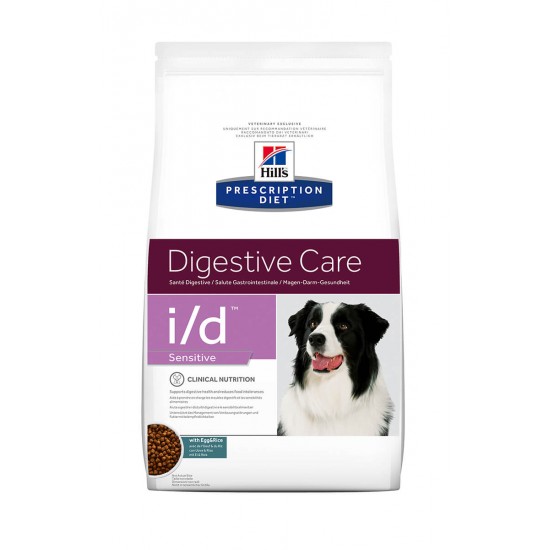 Ξηρά Φαρμακευτική Σκύλου Hill`s Prescription Diet i/d Sensitive 1,5kg HILL'S PRESCRIPTION DIET