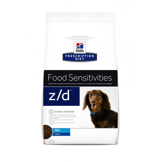 Ξηρά Φαρμακευτική Σκύλου Hill`s Prescription Diet z/d Mini 1,5kg HILL'S PRESCRIPTION DIET