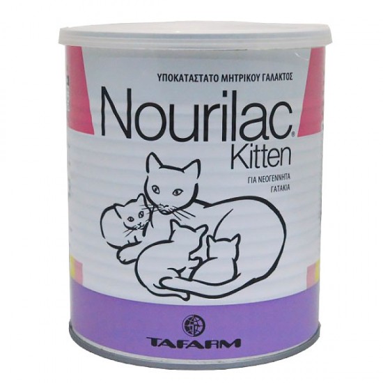 Γάλα Ανάπτυξης Γάτας Tafarm Nourilac Kitten 200gr Γάλατα-Μπιμπερό