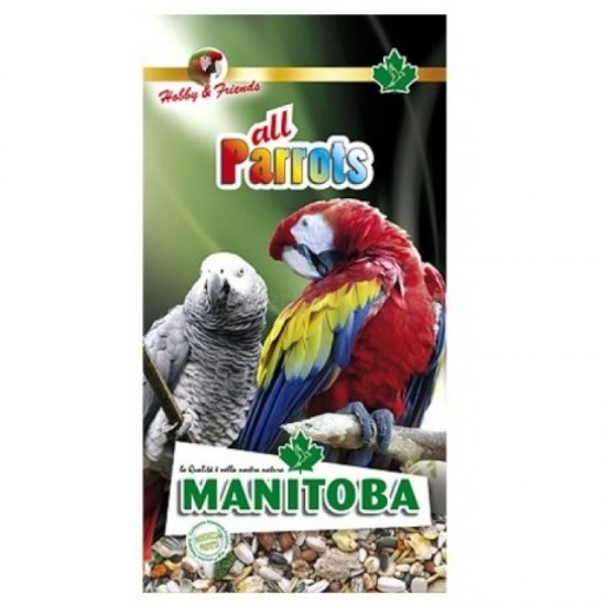 Τροφή Πτηνών Manitoba All Parrots 800gr Τροφές για Παπαγαλοειδή