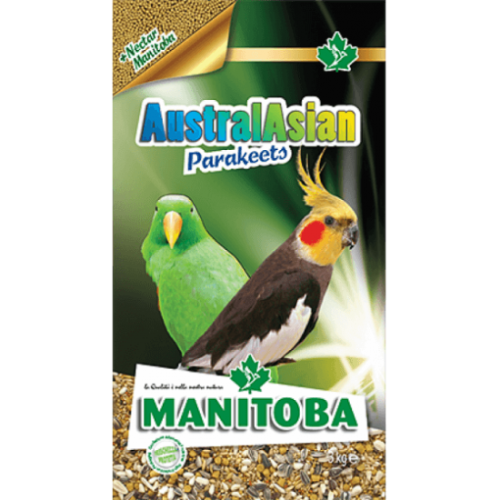 Τροφή Πτηνών Manitoba AustralAsian Parakeets 1kg Τροφές για Παπαγαλοειδή