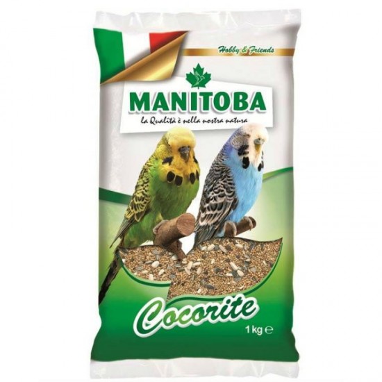 Τροφή Πτηνών Manitoba Cocorite Budgie 1kg Τροφές για Παπαγαλοειδή