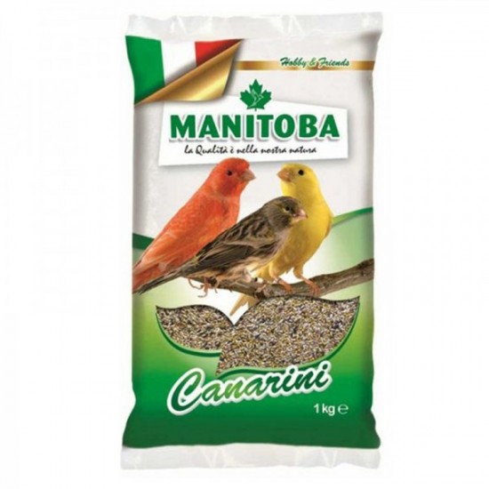 Τροφή Πτηνών Manitoba Canarini 1kg Τροφές για Καναρίνια