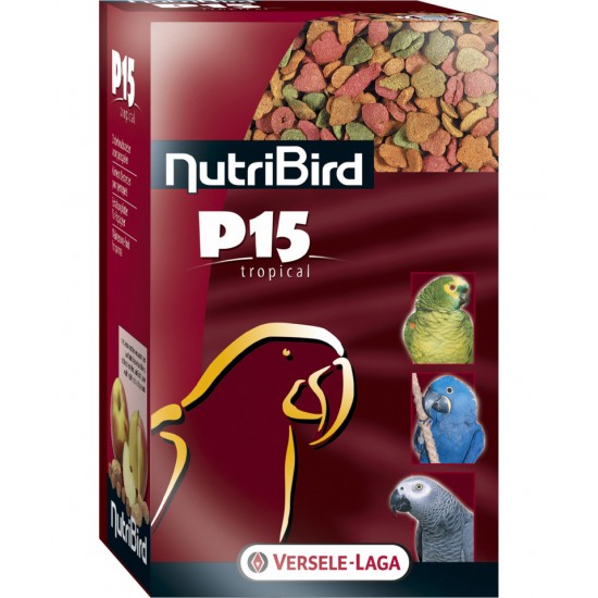 Τροφή Πτηνών Versele-Laga NutriBird P15 Tropical Parrots 1kg Τροφές για Παπαγαλοειδή