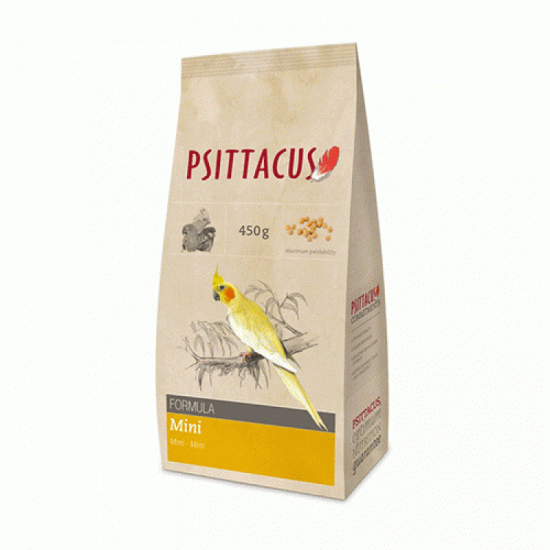 Τροφή Πτηνών Psittacus Mini Formula 450gr Τροφές για Παπαγαλοειδή