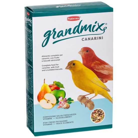 Τροφή Πτηνών Padovan Grandmix Canarini 1kg Τροφές για Καναρίνια