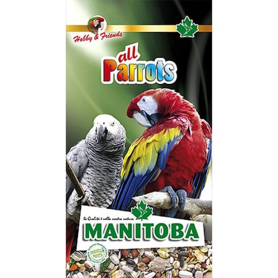 Τροφή Πτηνών Manitoba All Parrots 2kg Τροφές για Παπαγαλοειδή