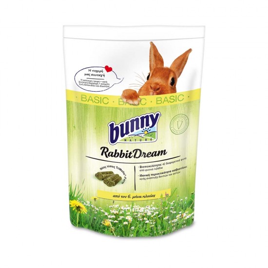 Τροφή Τρωκτικών Bunny Rabbit Dream Basic 750gr Τροφές Κουνελιών