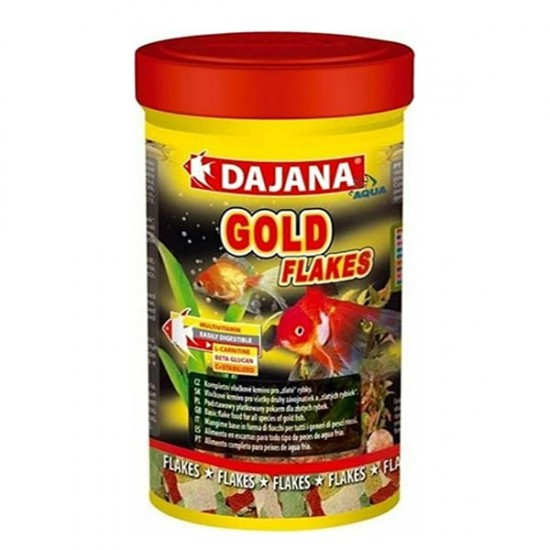 Τροφή Ψαριών Dajana Gold Flakes 100ml Τροφές για Χρυσόψαρα-ΚΟΙ
