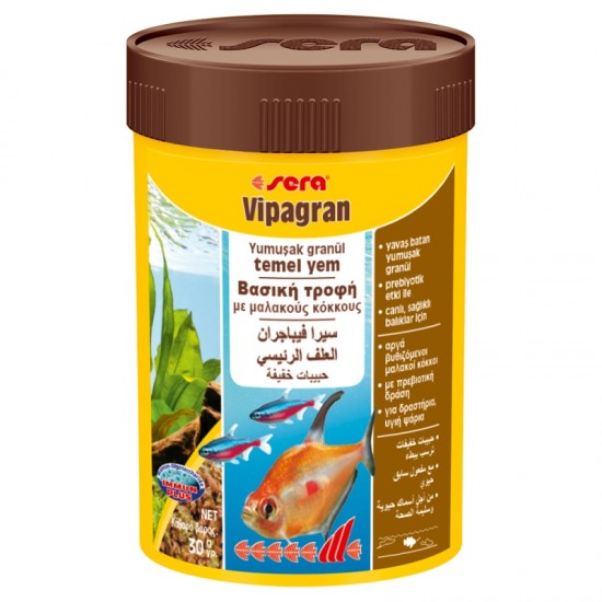 Τροφή Ψαριών Sera Vipagran Nature 100ml Τροφές για Τροπικά Ψάρια
