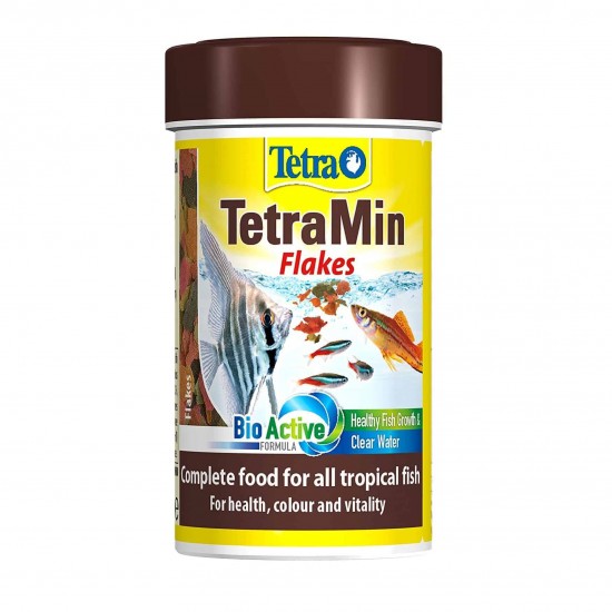 Τροφή Ψαριών Tetra Min Flakes 100ml Τροφές για Τροπικά Ψάρια