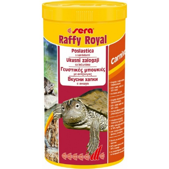 Τροφή Χελώνας Sera Raffy Royal 1lt Τροφές για Χελώνες-Ερπετά