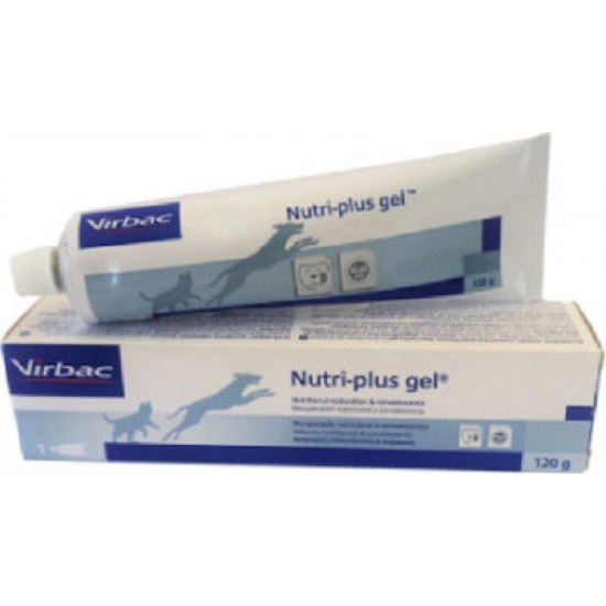 Συμπλήρωμα Διατροφής Virbac Nutri-plus gel 120gr Βιταμίνες-Συμπληρώματα Διατροφής