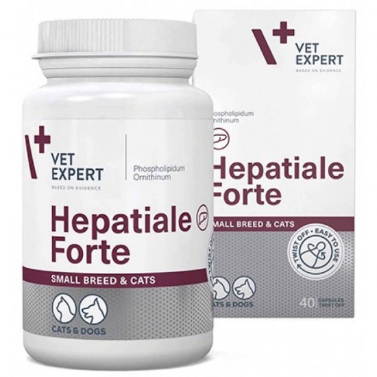 Συμπλήρωμα Διατροφής Hepatiale Forte Small Breed & Cats Twist off 40tabs Βιταμίνες-Συμπληρώματα Διατροφής