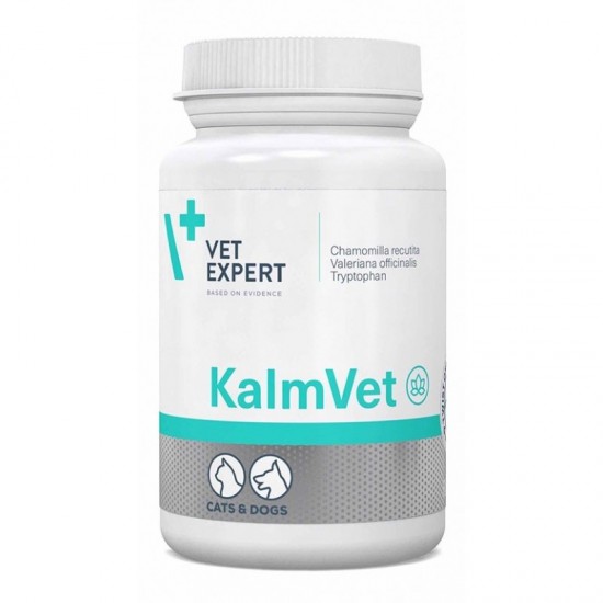 Συμπλήρωμα Διατροφής KalmVet Twist Off 60τεμ Βιταμίνες-Συμπληρώματα Διατροφής