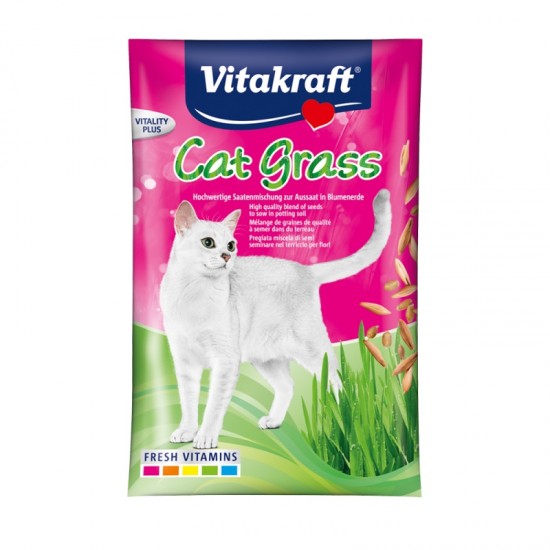 Συμπλήρωμα Διατροφής Γάτας Vitakraft Cat Grass 50gr Βιταμίνες-Συμπληρώματα διατροφής