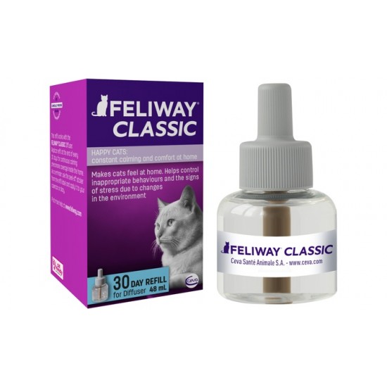 Ηρεμιστκό Γάτας Feliway Refill 48ml Προβλήματα Συμπεριφοράς