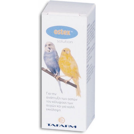 Συμπλήρωμα Διατροφής Πτηνών Tafarm Ostex 15ml Θεραπευτικά Πτηνών