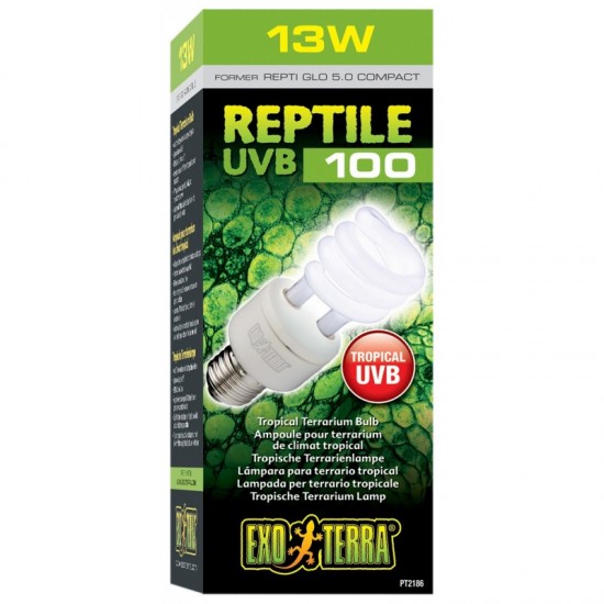 Λάμπα Ερπετάριου ExoTerra Reptile UVB 100 13W Λάμπες Φωτισμού