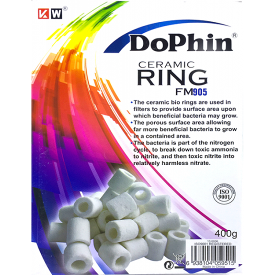 Υλικό Φίλτρου Dophin Ceramic Ring FM905 400gr Υλικά Φιλτραρίσματος