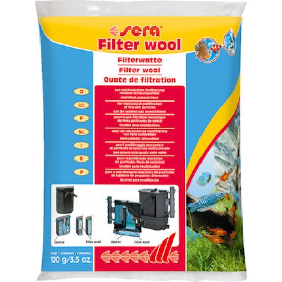 Υλικό Φίλτρου Sera Biofiter Filter Wool 100gr Υλικά Φιλτραρίσματος