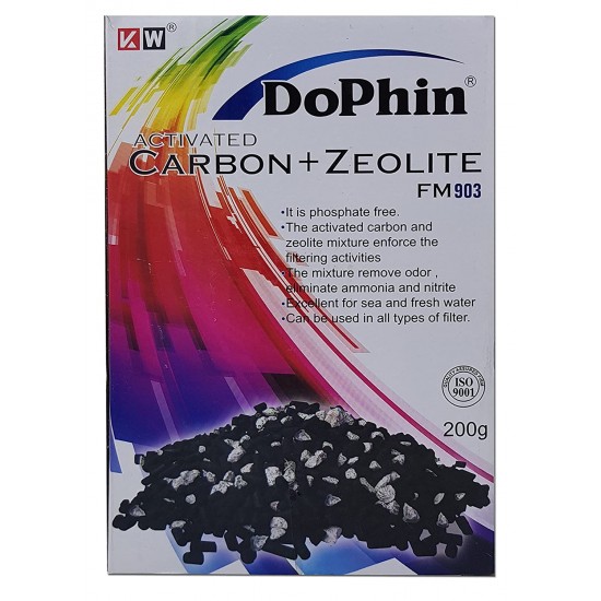 Υλικό Φίλτρου Dophin Carbon + Zeolite FM903 200gr Υλικά Φιλτραρίσματος